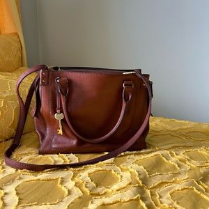 Fossil Brown bag like new no tags included.